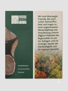 Holzbretter aus verschiedenen regionalen Hölzern